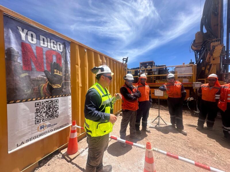 Recon Drilling HSEQ safety briefing — Yo Digo No, La Seguridad Primero